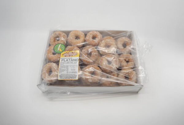 Rosquete de Plátano Caja 1,5 kg. (20467)