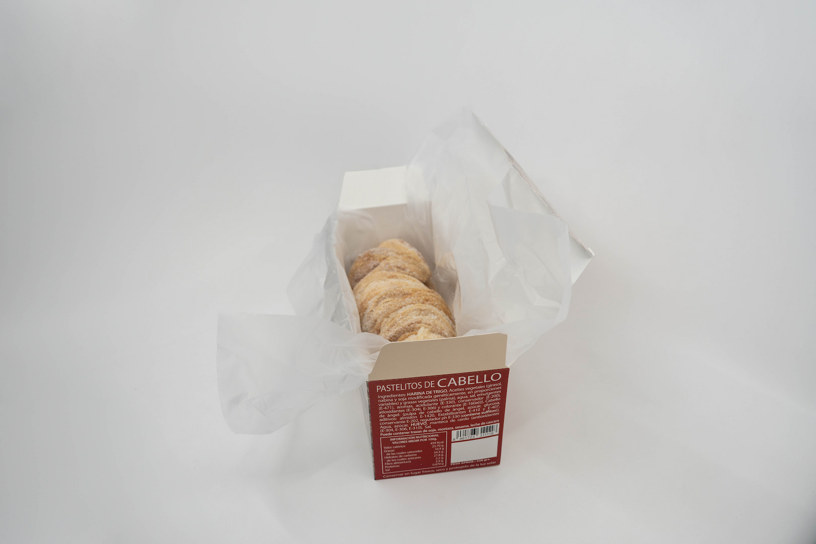 Pastelitos Cabello Caja 330 grs. (20305) - Imagen 2