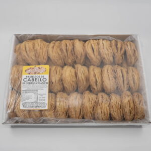 Pastelitos Cabello Sin Cobertura de Azucar Caja 1 Kg. (20196)