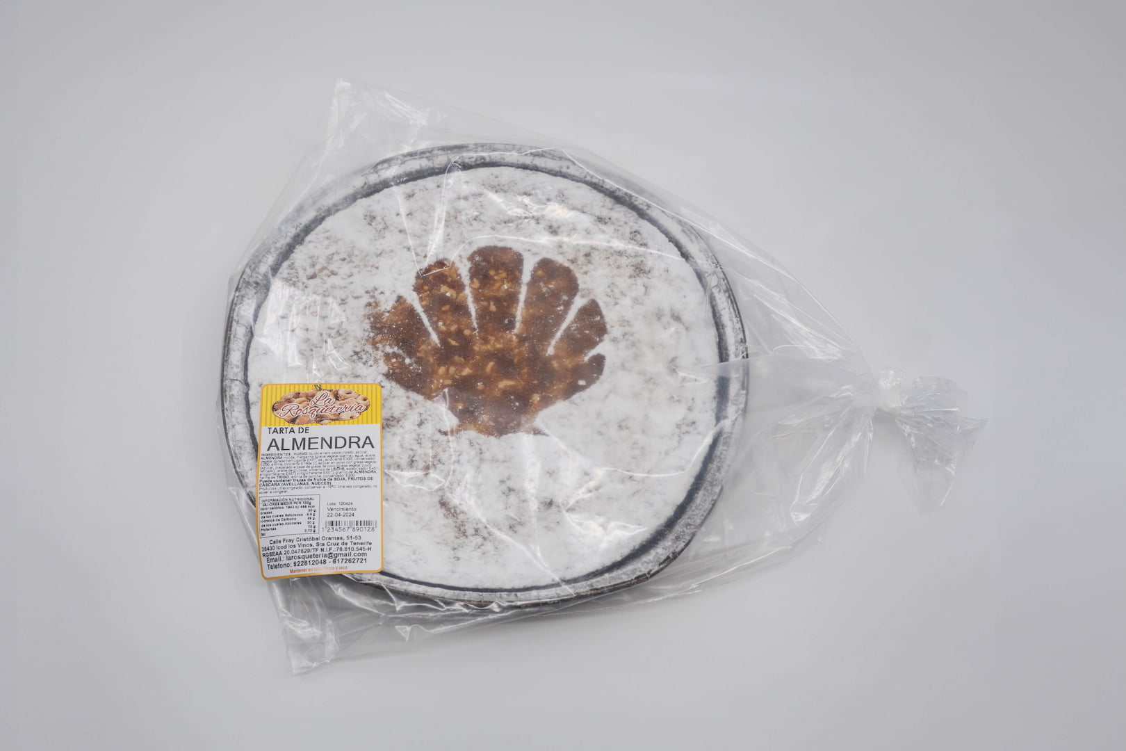 Tarta de Almendra Bandeja ud. (20518)