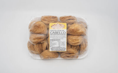 Pastelitos Cabello Sin Cobertura de Azúcar Bandeja 500 grs. (20735)