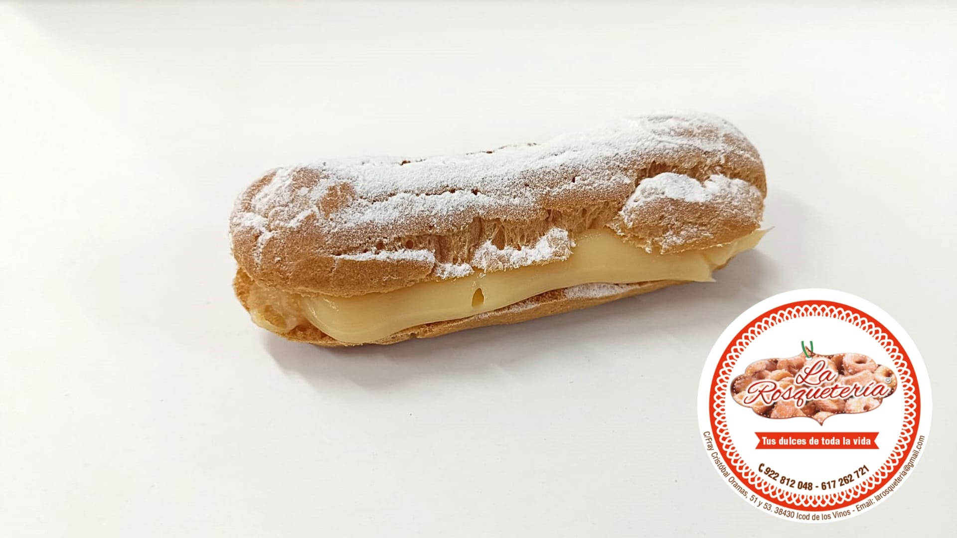 Petisú de Crema y Azucar Glass bandeja 5 ud. (20727)