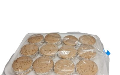 Alfajor Chocolate Mediano bandeja 12 ud. (20854)